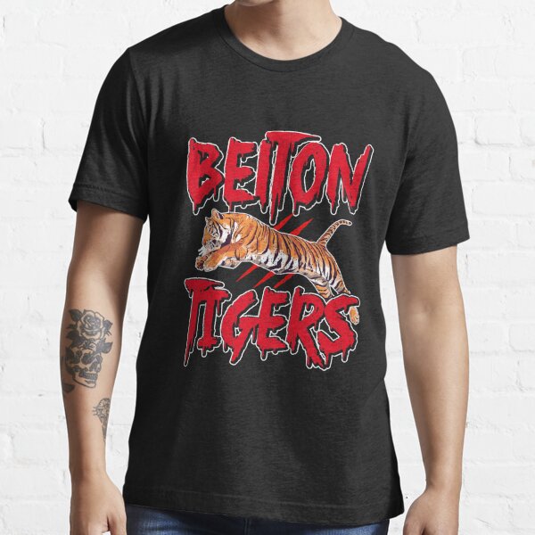 Tigers Club Baseball - Performance Shirt - Tiger Over Scripted Design