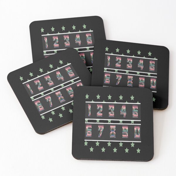 Item preview, Numberblocks sharp | star pattern designed and sold by ZOBBI.