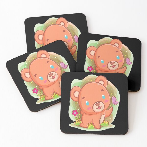 Item preview,  Kids Bear Butterfly Flower Beautiful Colors designed and sold by miann4.