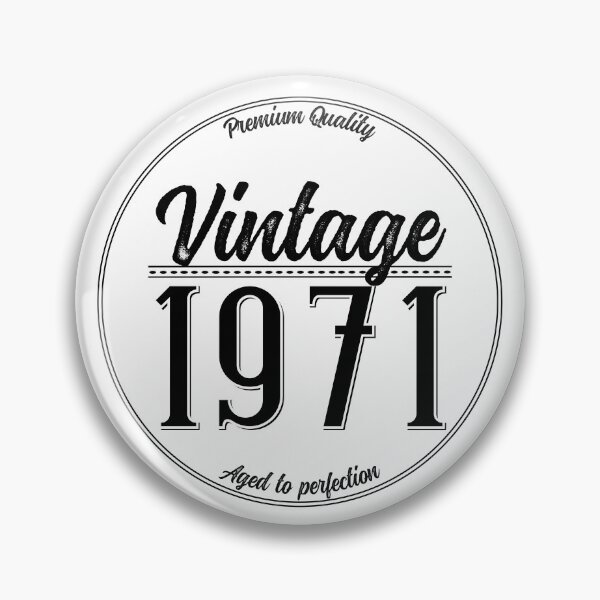 Item preview, Vintage 1971 birthday gift design designed and sold by SeriouslyUnreal.