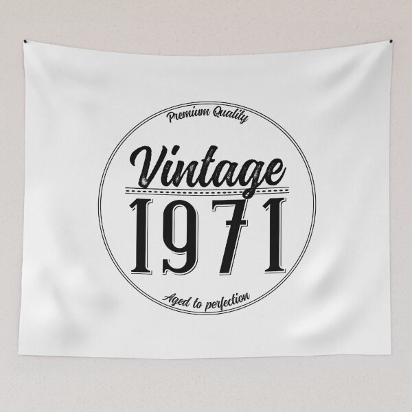 Item preview, Vintage 1971 birthday gift design designed and sold by SeriouslyUnreal.