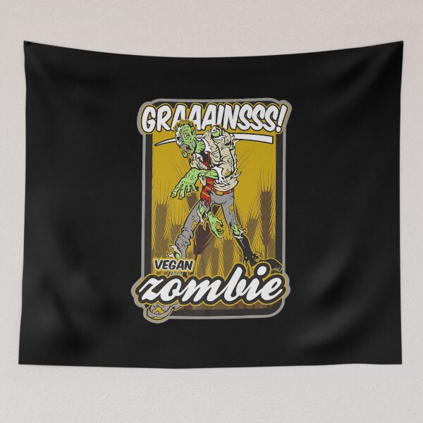 Item preview,  Vegan Health Zombie Eating Grainst designed and sold by miann4.