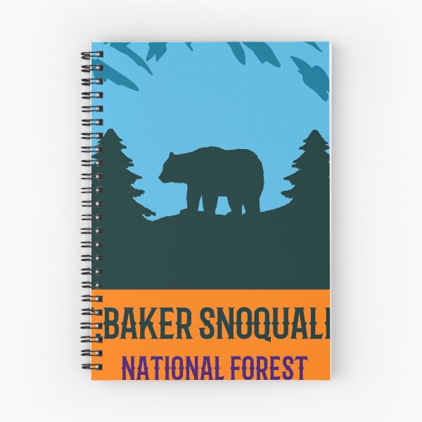 Item preview, Mt. baker snoqalmie national forest designed and sold by Us-nature.