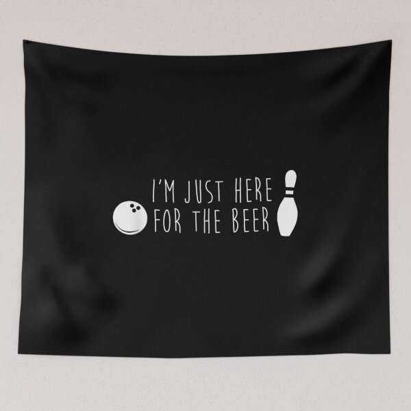 Item preview,  Here For Beer Bowling Bowler League Gift designed and sold by miann4.