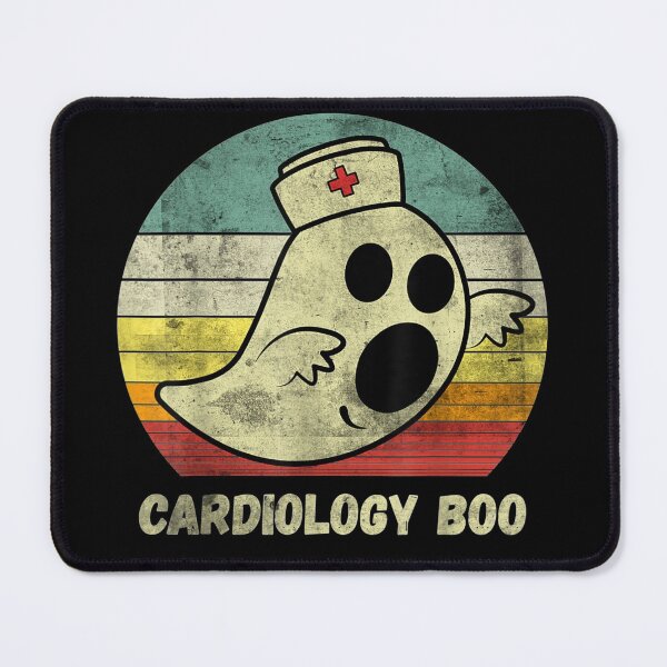 Item preview, Vintage Halloween Ghost Cardiology Boo Nurse Nursing Medical designed and sold by michaelart18.