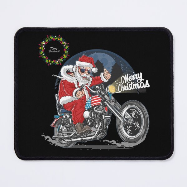 Item preview, Merry Christmas Santa Claus Biker United State designed and sold by darknessjeff86.