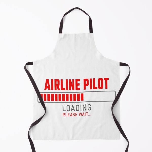 Item preview, Airline Pilot - Loading please wait designed and sold by VrajStudio.