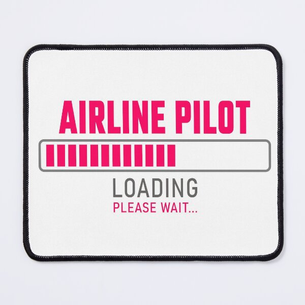 Item preview, Airline Pilot - Loading please wait designed and sold by VrajStudio.