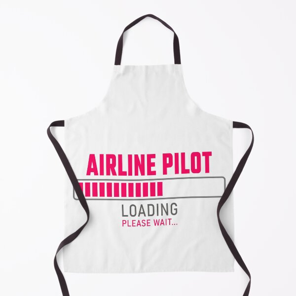Item preview, Airline Pilot - Loading please wait designed and sold by VrajStudio.