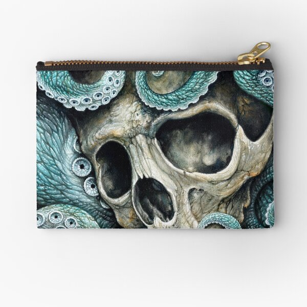please love, don't die so far from the sea Zipper Pouch