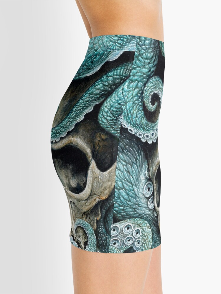 Alternate view of please love, don't die so far from the sea Mini Skirt