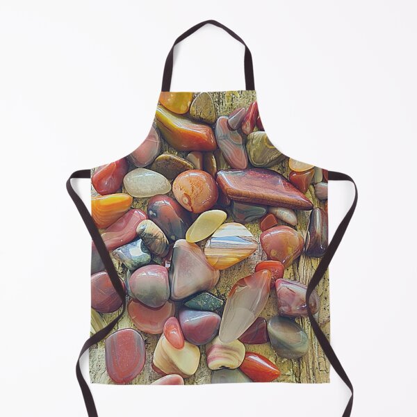 Item preview, Beautiful tumbled agates on gum tree Bark designed and sold by TeeRayBee.