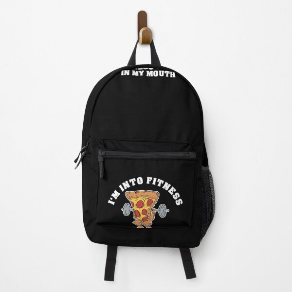 Item preview, I'm Into Fitness, Fit'ness Pizza in My Mouth Pizza Slice designed and sold by Cedinho.