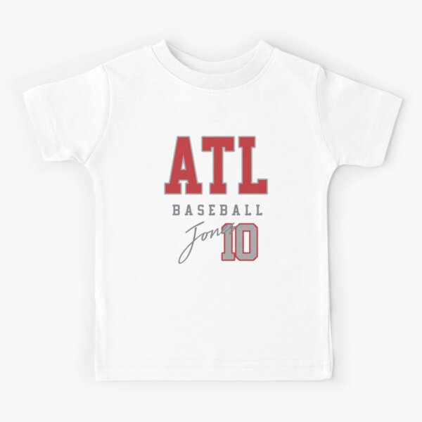 Chipper Jones, Atlanta Baseball Legends Kids T-Shirt for Sale by  HuxleyMurra