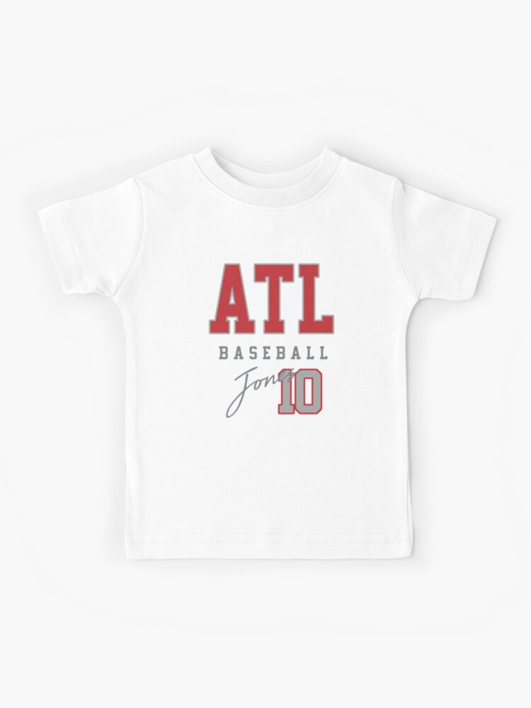 Chipper Jones, Atlanta Baseball Legends 2 Kids T-Shirt for Sale