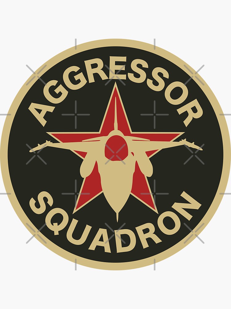 Aggressor Squadron Stickers for Sale | Redbubble