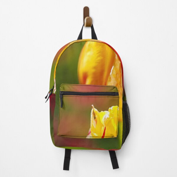 Item preview, Tulip Bright Yellow Red designed and sold by Joy Watson - Natural Light Photography .