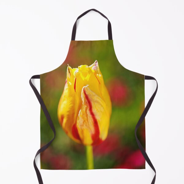 Item preview, Tulip Bright Yellow Red designed and sold by Joy Watson - Natural Light Photography .