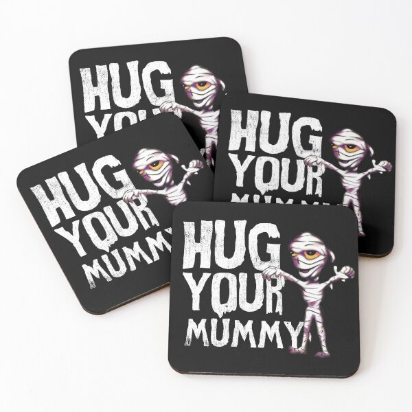 Item preview, Hug Your Mummy (for Spooky Halloween Moms) designed and sold by TheDirtyType.