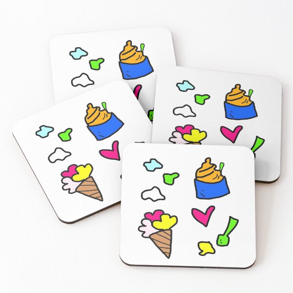 Item preview, Treats - ice cream dream in colors  designed and sold by MacaMacaMaca.