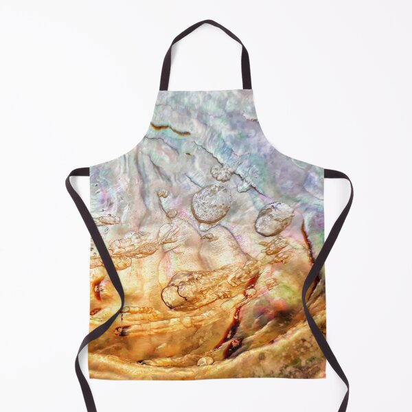 Item preview, IMAGE PRINT ONLY Mother of Pearl Art in Nature Abalone Shell At The Dinner Table in Cave designed and sold by Beachy.
