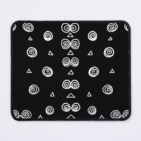 Item preview, Mud Cloth Spiral Design - Black & White designed and sold by Shalini Bisht.