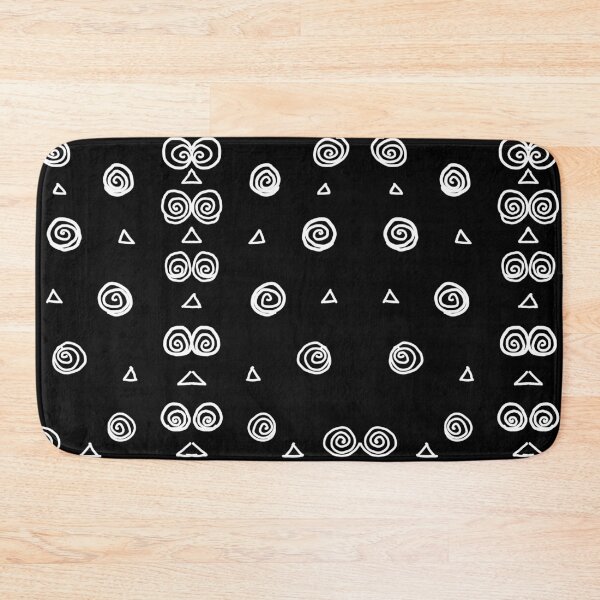 Item preview, Mud Cloth Spiral Design - Black & White designed and sold by Shalini Bisht.