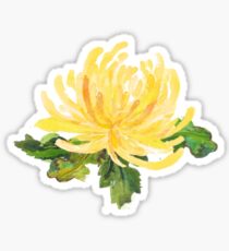 Chrysanthemum : The November Flower Sticker