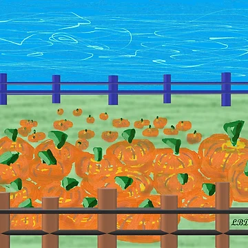 Artwork thumbnail, Pumpkin Patch The Ranch by RBLBDesigns