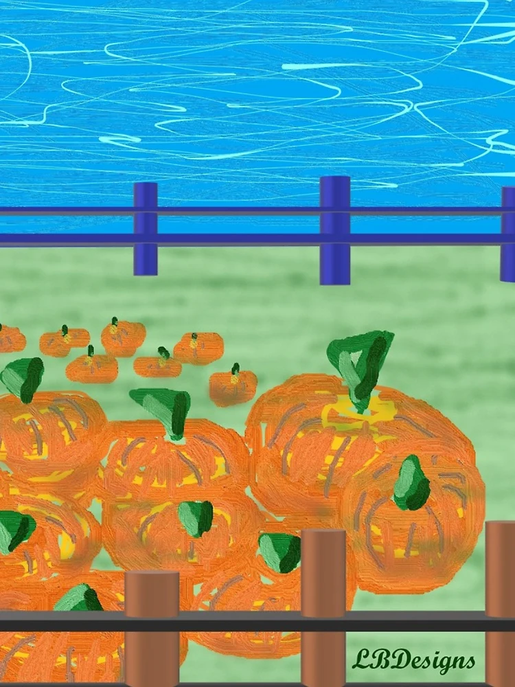 Thumbnail 4 of 4, iPhone Case, Pumpkin Patch The Ranch designed and sold by RBLBDesigns.