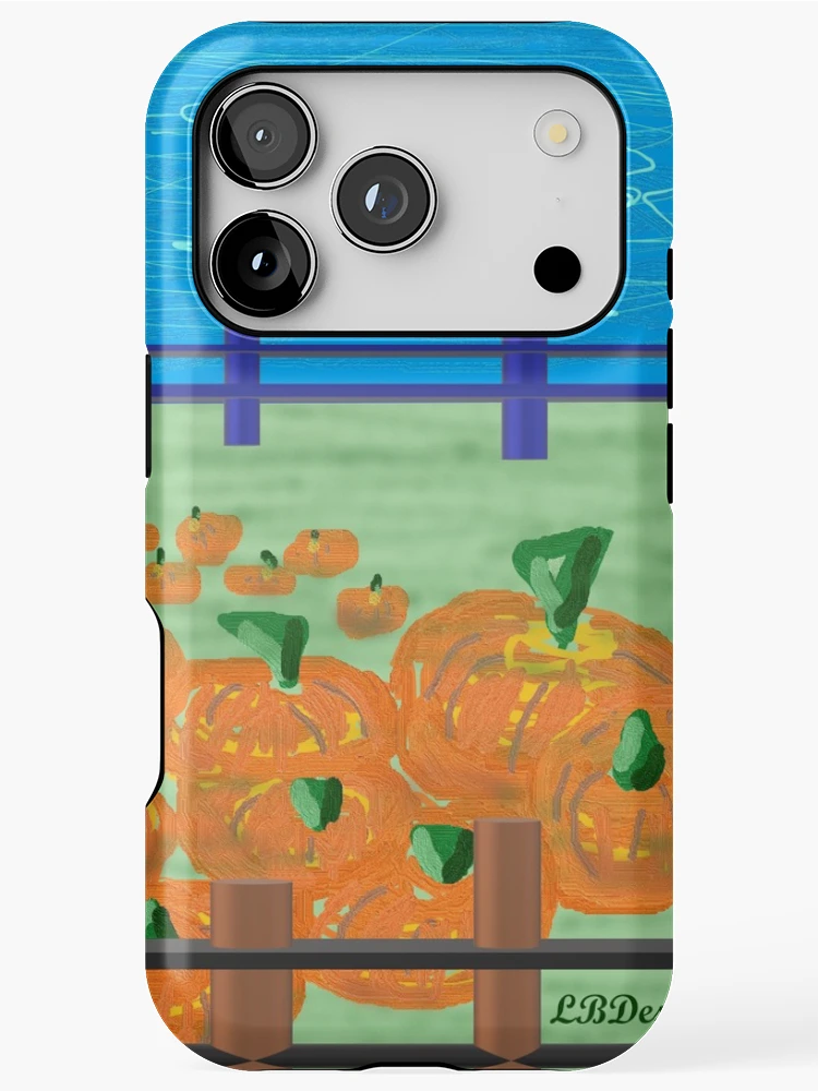 Thumbnail 1 of 4, iPhone Case, Pumpkin Patch The Ranch designed and sold by RBLBDesigns.