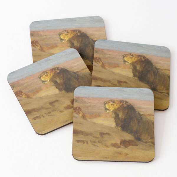 Item preview, Lions in the Desert by Henry Ossawa Tanner designed and sold by DiscoGypsyFish.