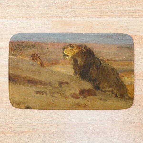 Item preview, Lions in the Desert by Henry Ossawa Tanner designed and sold by DiscoGypsyFish.