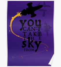 You can't take the sky from me. Poster