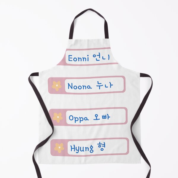 Item preview, Korean Labels, Noona, Eonni, Oppa, Hyung designed and sold by Kdramaspot.