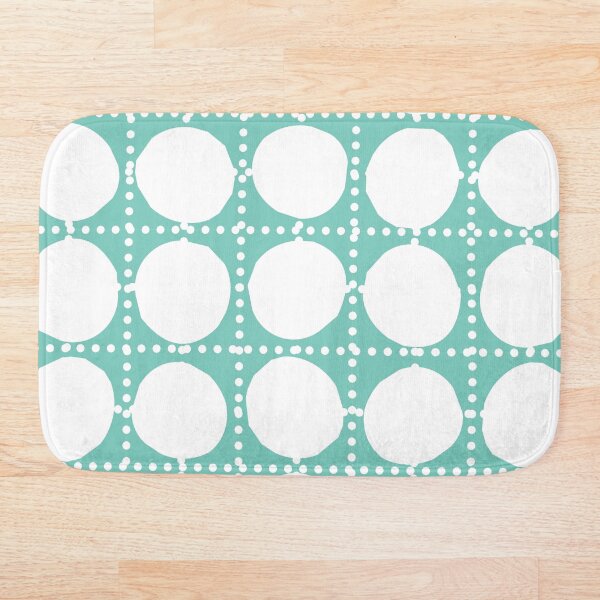 Item preview, white dots on mint green designed and sold by eshemahsher.
