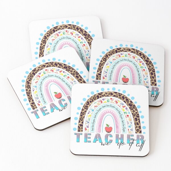 Item preview, Rainbow Teacher We Do It All designed and sold by Omega Puff.