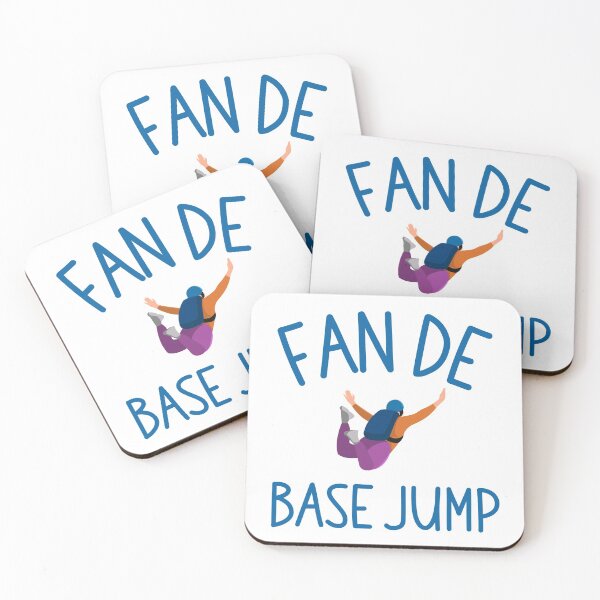 Item preview, Parachute humor base jump fan designed and sold by joozybart.
