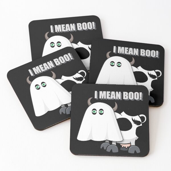 Item preview, Ghost cow moo i mean Boo designed and sold by NuarzDesign.
