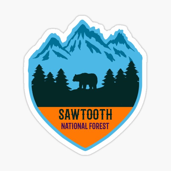 Sawtooth National Forest Sticker For Sale By Us Nature Redbubble