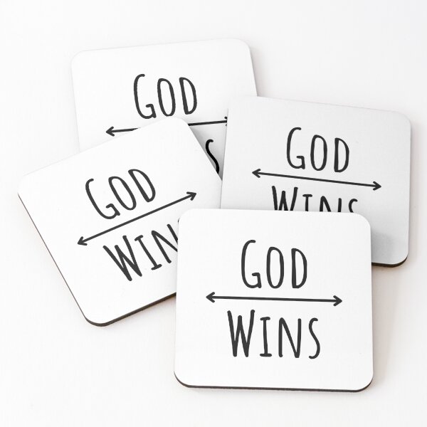 Item preview, God Wins designed and sold by road-to-faith.