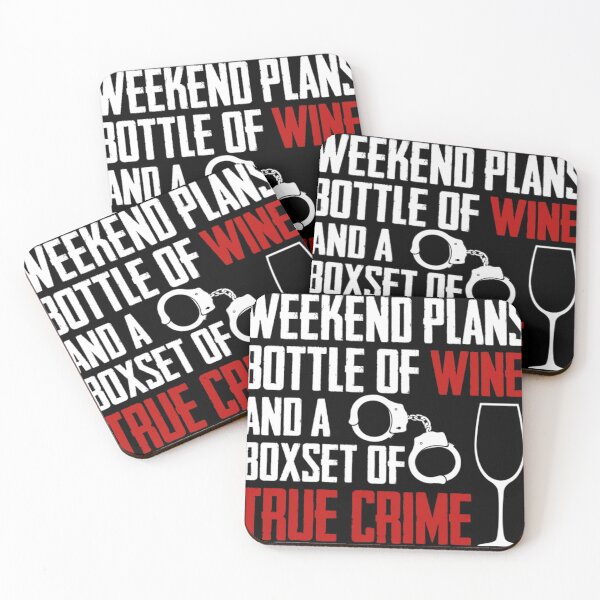 Item preview, True Crime - Weekend Plans Bottle Of Wine And A Boxset Of True Crime designed and sold by HemIKe15.