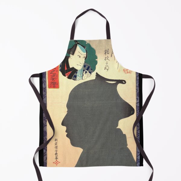 Item preview, Kabuki Actor Silhouette - Japanese Woodcut Prints designed and sold by mosgol.