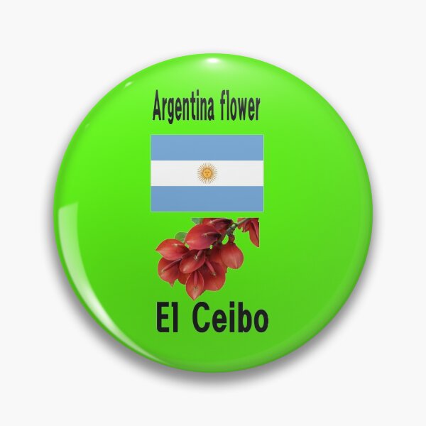 Item preview, Argentina flower El Ceibo designed and sold by mostheristore.