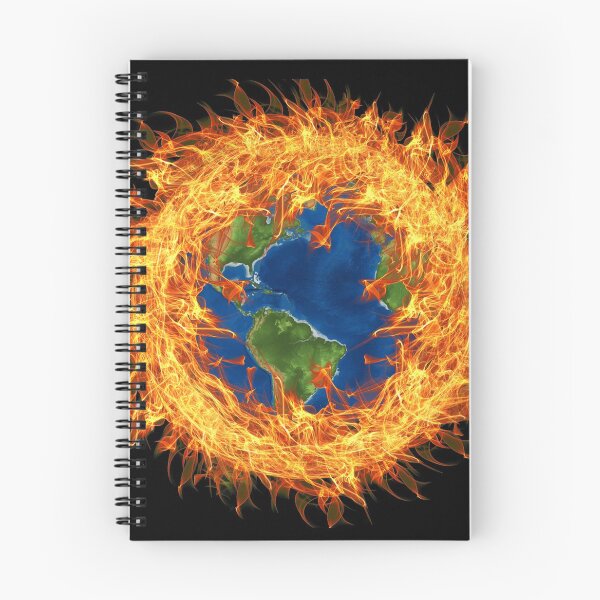 Item preview, Burning Planet Earth designed and sold by Focal-Art.