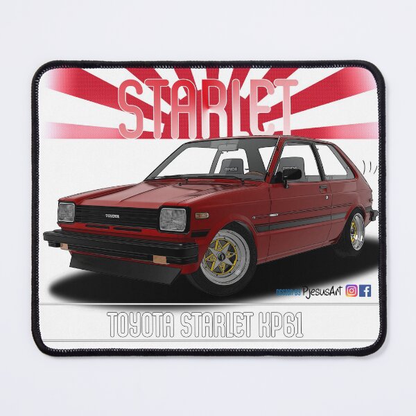 Item preview, Toyota Starlet KP61 Red designed and sold by pjesusartrb.
