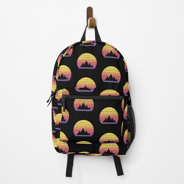 Item preview, Camping Campers Hiking Mountain Retro Sunset designed and sold by JackLamel.