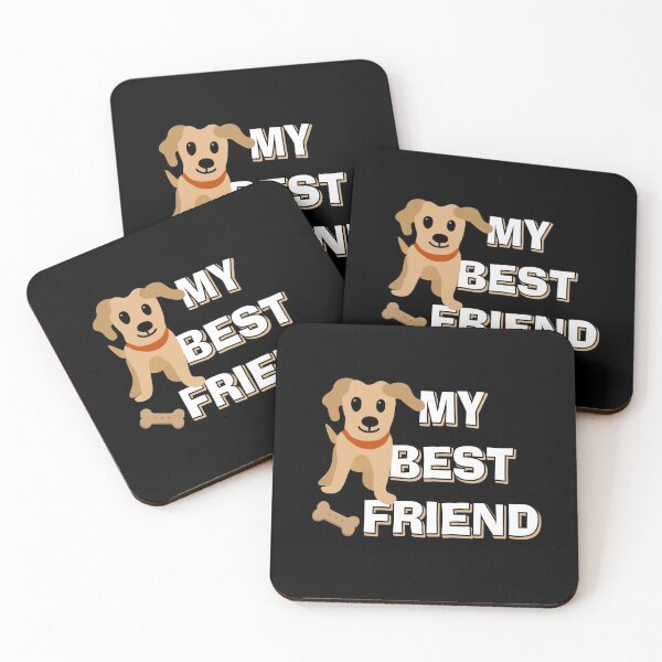 Item preview, my dog best friend - funny gift idea designed and sold by HarveyChaats.