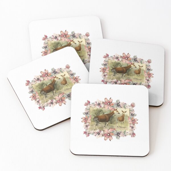 Item preview, Zoological board Okapis - Zoological designs and zoology boards designed and sold by AdvanceDesign.