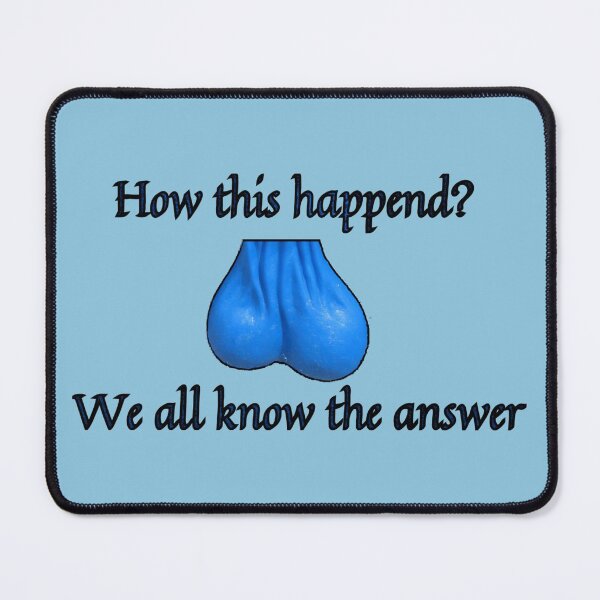 Item preview, swollen balls - blue balls - funny  designed and sold by nasani.
